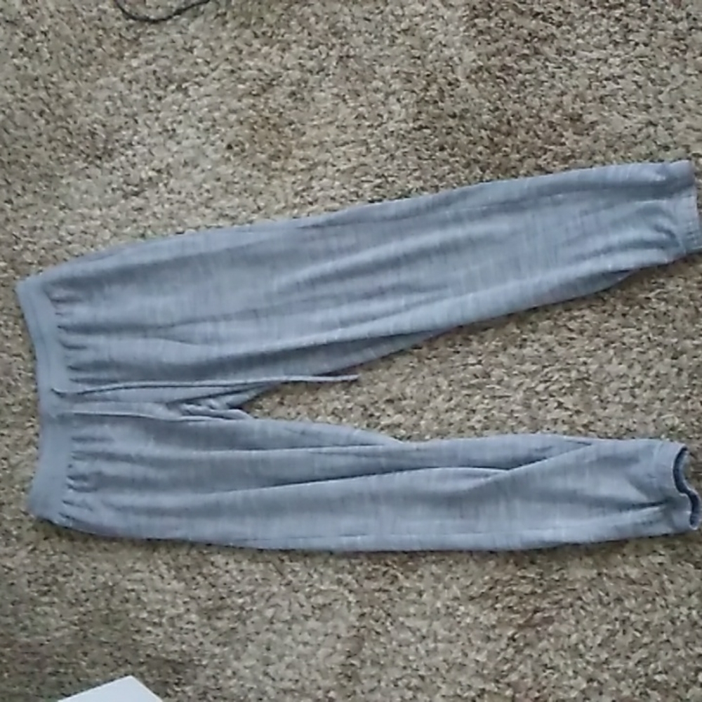 Gray Jogger Pajama Pants